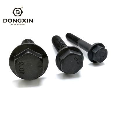 Serrated Full Thread Zinc Hex Flange Bolt with Factory Price