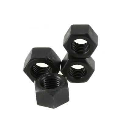 Black Oxide DIN934 GB6170 A194 2h Carbon Steel Hex Nut