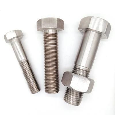 M2-M100 High Quality High Strength 304 316 Stainless Steel Hexagon Head Bolt