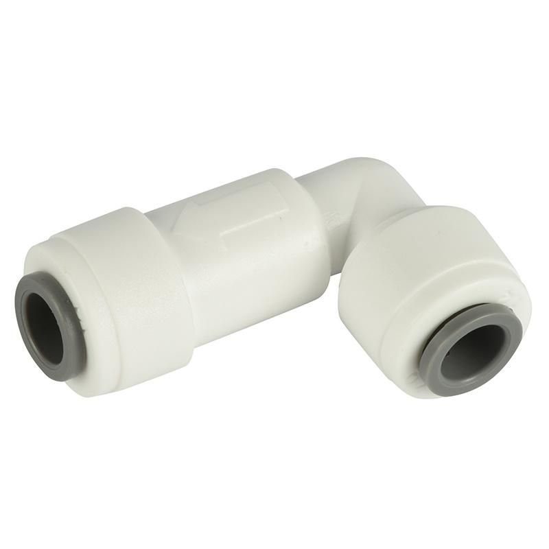 1/4 Tube Od RO Union Elbow Water Filter Fittings Check Valve