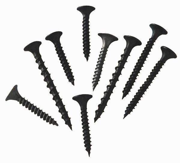 Factory Manufacture Black Phosphated Trumpet Head Drywall Screws for Gypsum Board