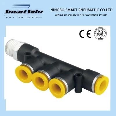 Pkb-G Plastic Union Branch Pneumatic One Touch Combination &amp; Joint Fittings