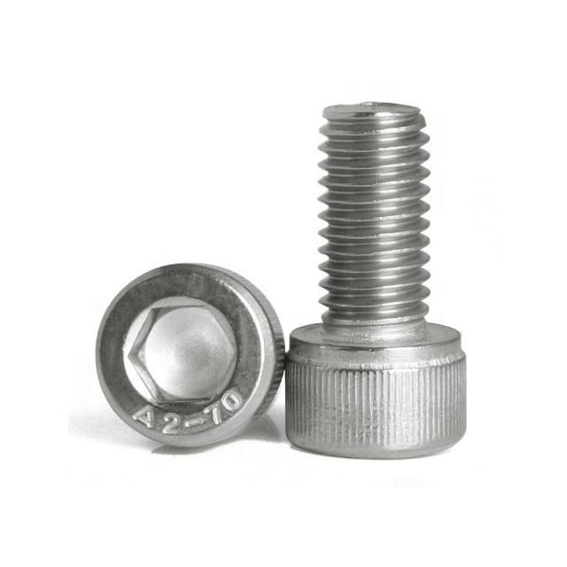 DIN 912 Hex Socket Cap Screw Hex Socket Head Bolt Allen Bolt Knurling Stainless Steel 304 316