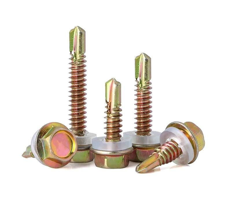 Hex Head Self Drilling Screws Stainless Steel Drywall Screws Fastener