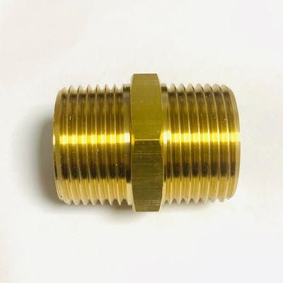 22mm Brass Male Full Thread Plumping Fitting Nipple