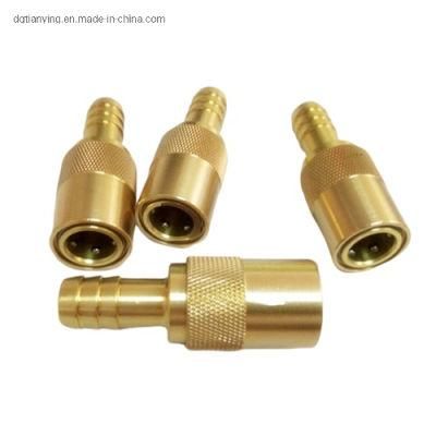 Dme Mold Open Flow Brass Hydraulic Hose Quick Couplings
