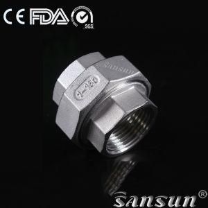 Stainless Steel Pipe Fitting Union with Female Casting NPT/Bsp/BSPT
