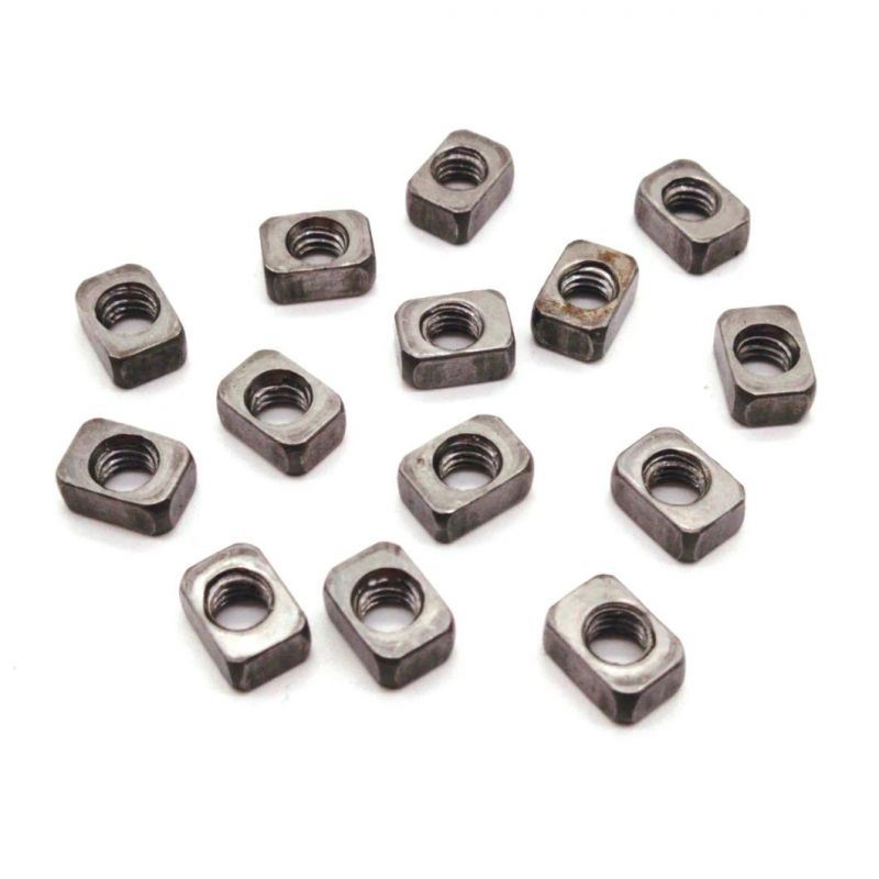 Iron Grade 4.8 Plain M5 M6 Auto Spare Parts Rectangle Square Nut
