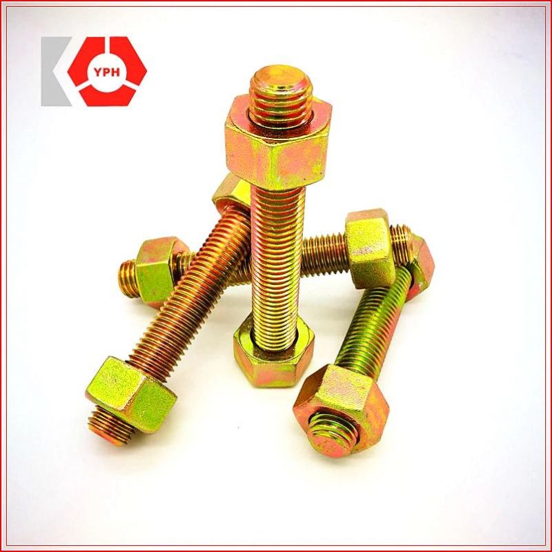 Alloy Steel Stub Bolt with Hex Nuts High Strength and Precise