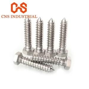 Factory Hot Sale Hex Head DIN571 M6 M8 Full Thread Coach Screw Wood Screws