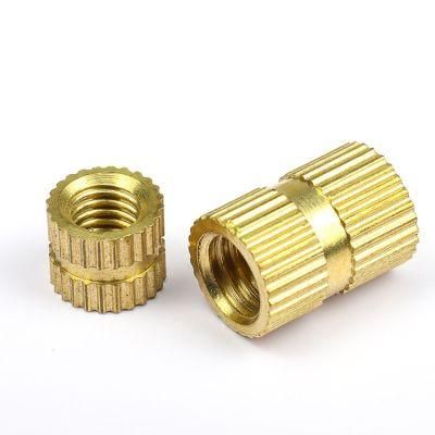 M4 M5 M6 M8 Knurled Plastic Brass Insert Nut