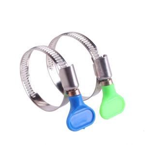 Tiny German Hose Clamp with Plastic Handle
