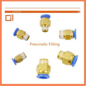 Pneumatic Fitting for Zhe Cylinder Brass Plastic (PC 10-01)
