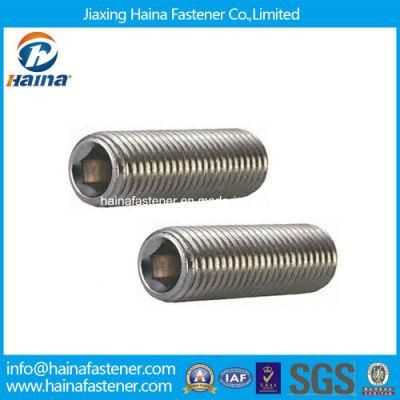 Hex Socket Set Screw with Flat Point DIN913
