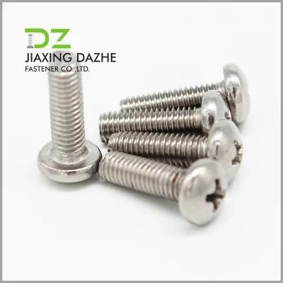 Pan Head Philips Machine Screw Stainless Steel Screw