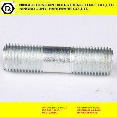 ASTM A193 B16 Zinc Fasteners Tapping End Studs