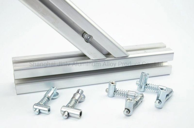 Angle Profiles Connector Strong Steel Material Assemble Profiles
