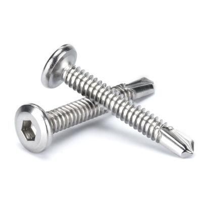 304 316 410 Stainless Steel Screw A2-70 Self Drilling Screw A4-70 Fastener