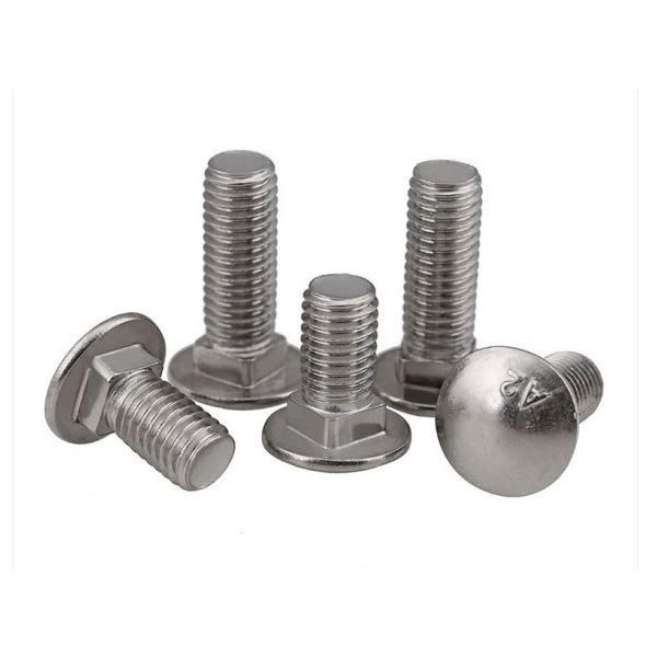 Stainless Steel 304 DIN603 Round Head Square Neck Carriage Bolts