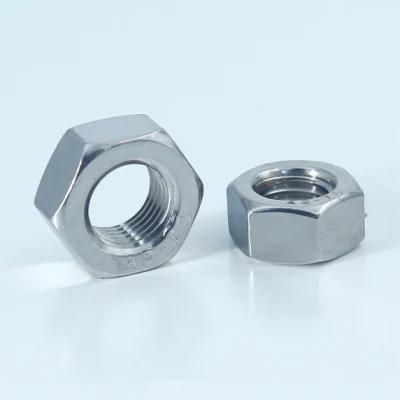 Fast Shipping Environmentally Friendly Nickel Plating M8 DIN 934 Hex Nut