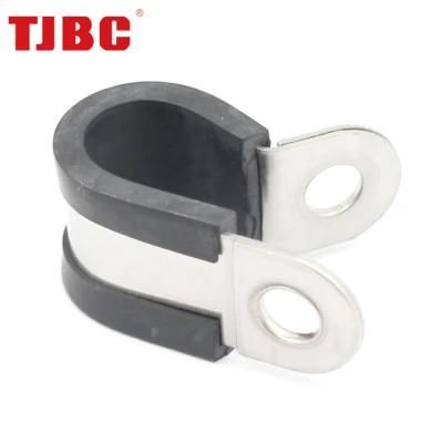 Carbon Steel R Types P Clips with Rubber Lined