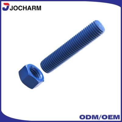 9/16 ASTM A193 B7 B8 B8m B16 PTFE Stud Bolt Thread Rod