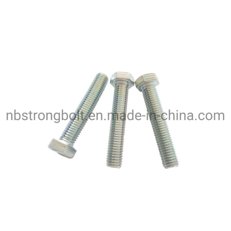 DIN933 Hex Bolt Cl. 10.9 with Zinc