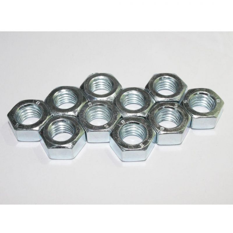 DIN934 Hex Nut/Tuerca Hexagonal Class 6/8/10 Unc/Unf/Uns