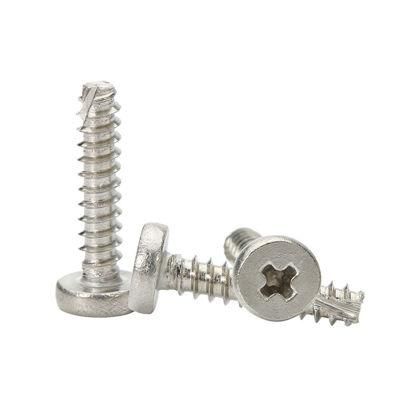 Phillips Low Profile Head Cross Recessed Self-Tapping Thread Cutting Screw