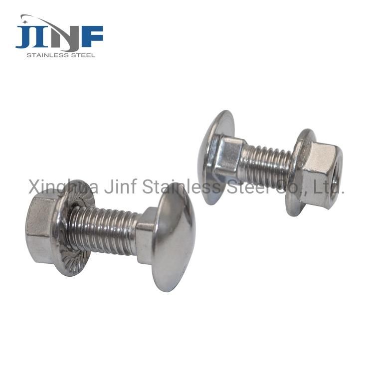 201 Stainless Steel Carriage Bolt