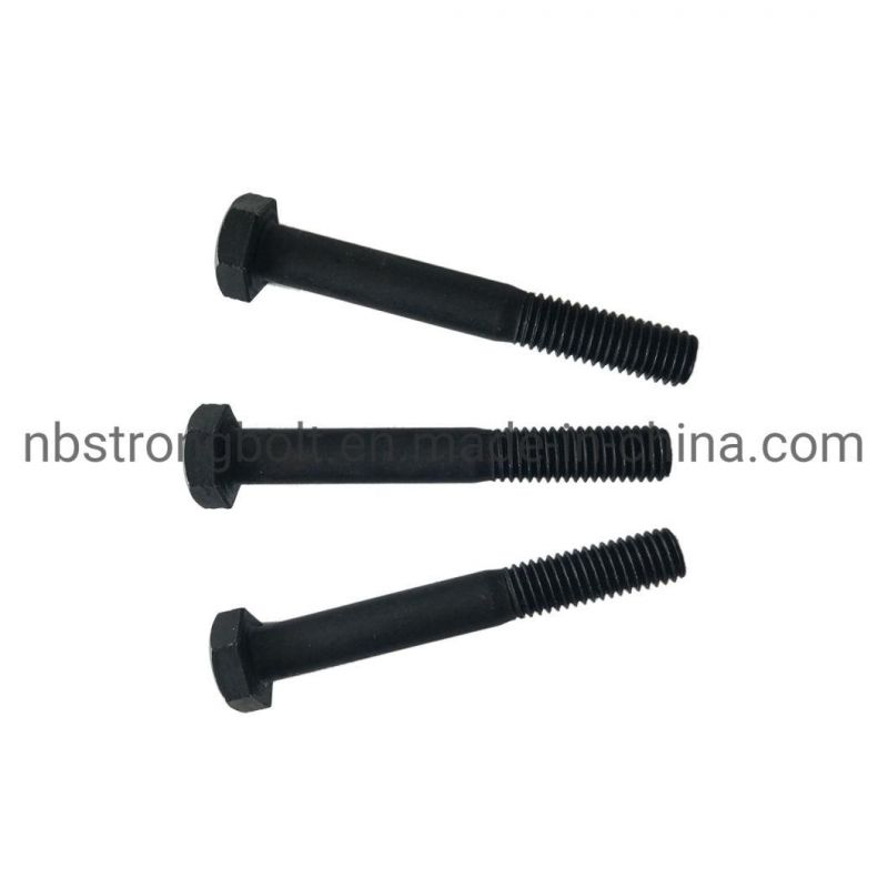 SAE J 429 Hex Head Cap Screw with Black