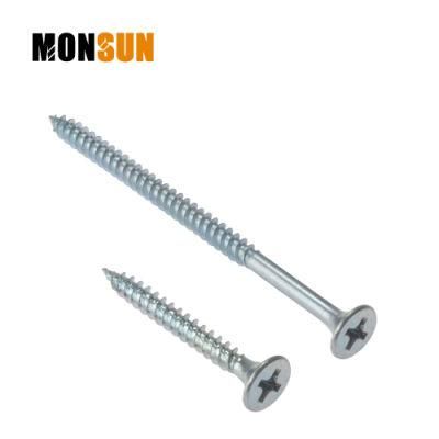 High Quantity Phillips Zinc Plated Fine Thread Flat Bugle Head Self Tapping Plaster Panel Nail/Drywall Screw