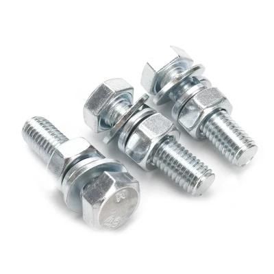 Galvanized Grade 4.8 External Hexagon Screw Bolt