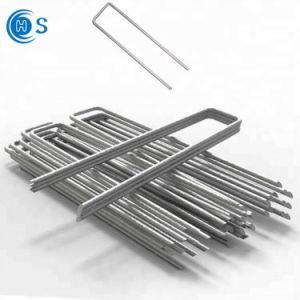 U Shape Stake Nails Pin Artificial Grass Pegs / Weed Mat Pins