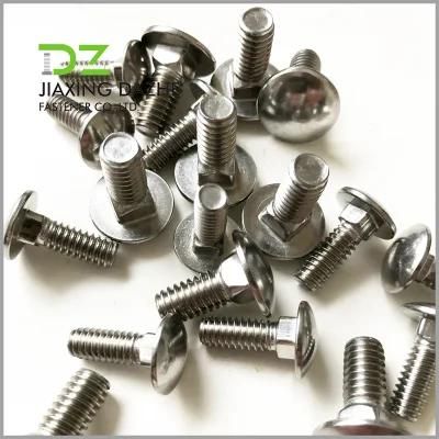 Carriage Bolt Stainless Steel Bolt Mushroom Head Square Bolt DIN603