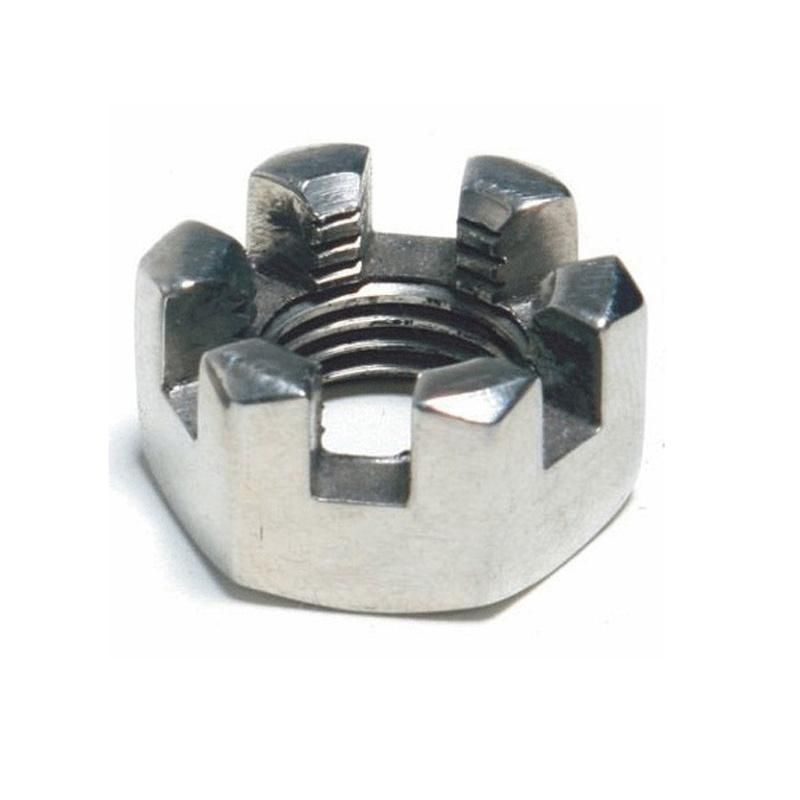 DIN935 Hex Castle Nuts Zinc Plated