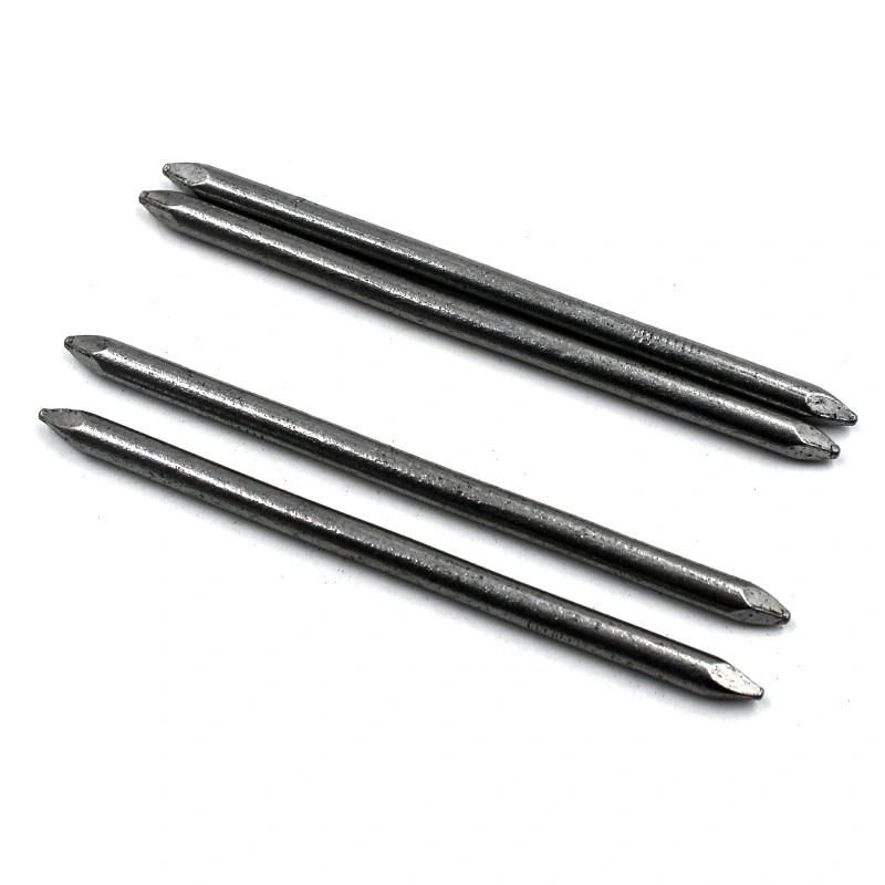 Q235 Carbon Steel Double Pointed Iron Nail Wood Furniture Common Nail