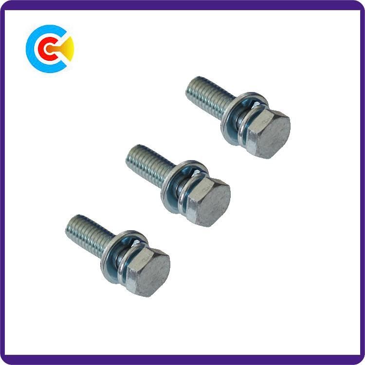 Carbon Steel Hex Head Screw Hex Screw Hex Head Screw