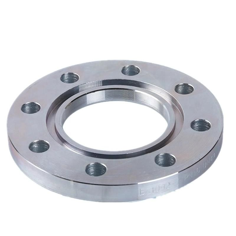Alloy Steel Carbon Steel Plate Type Forged Threaded Flange