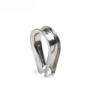 Stainless Steel 304/316 Us Type G414 Heavy Duty Wire Rope Thimbles