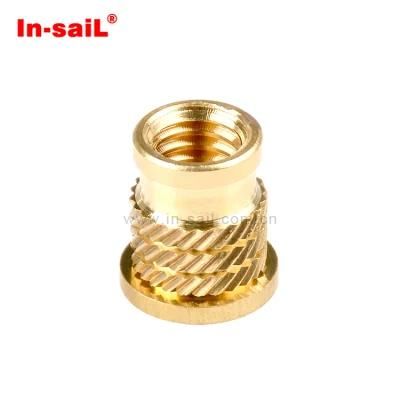 China Fastener Supplier Brass Nuts for Plastic Case or Phone Shell
