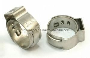 Single Ear Stepless Clamp/ Single Ear Hose Clamp