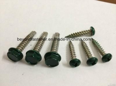 Color Screw Self Tapping Screw Painted Head Bolts