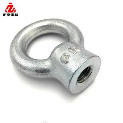 Rigging DIN580 Carbon Steel Drop Forged Galvanized Lifting Eye Bolt with Metric Thread