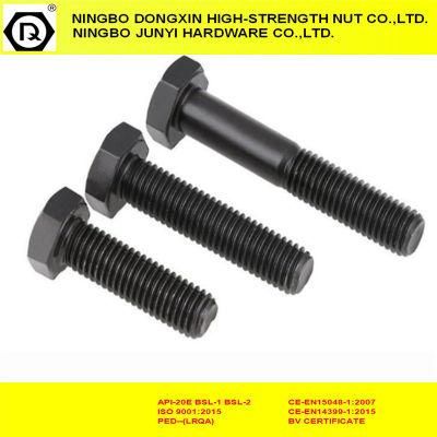 DIN933 Full Thread Black 10.9 Hex Bolts