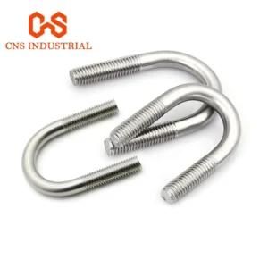Stainless Steel U Bolt U-Shaped Pipe Clamp Bolt