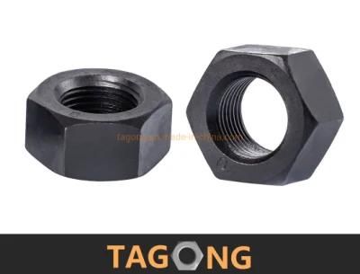 Black Class8 M36 Hex Nuts Heavy Nut ISO4032