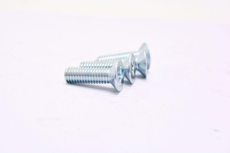 Carbon Steel Zinc Plated Countersunk Flat Head Screws with Cross Recess Galvanized