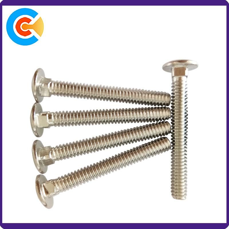 Carbon Steel Grade 4.8/8.8/10.9/12.9 1/4"~5/8" Carriage Screw