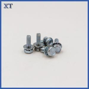 Hexagon Head with Serrated Lock Washer and Plain Washer Bolt